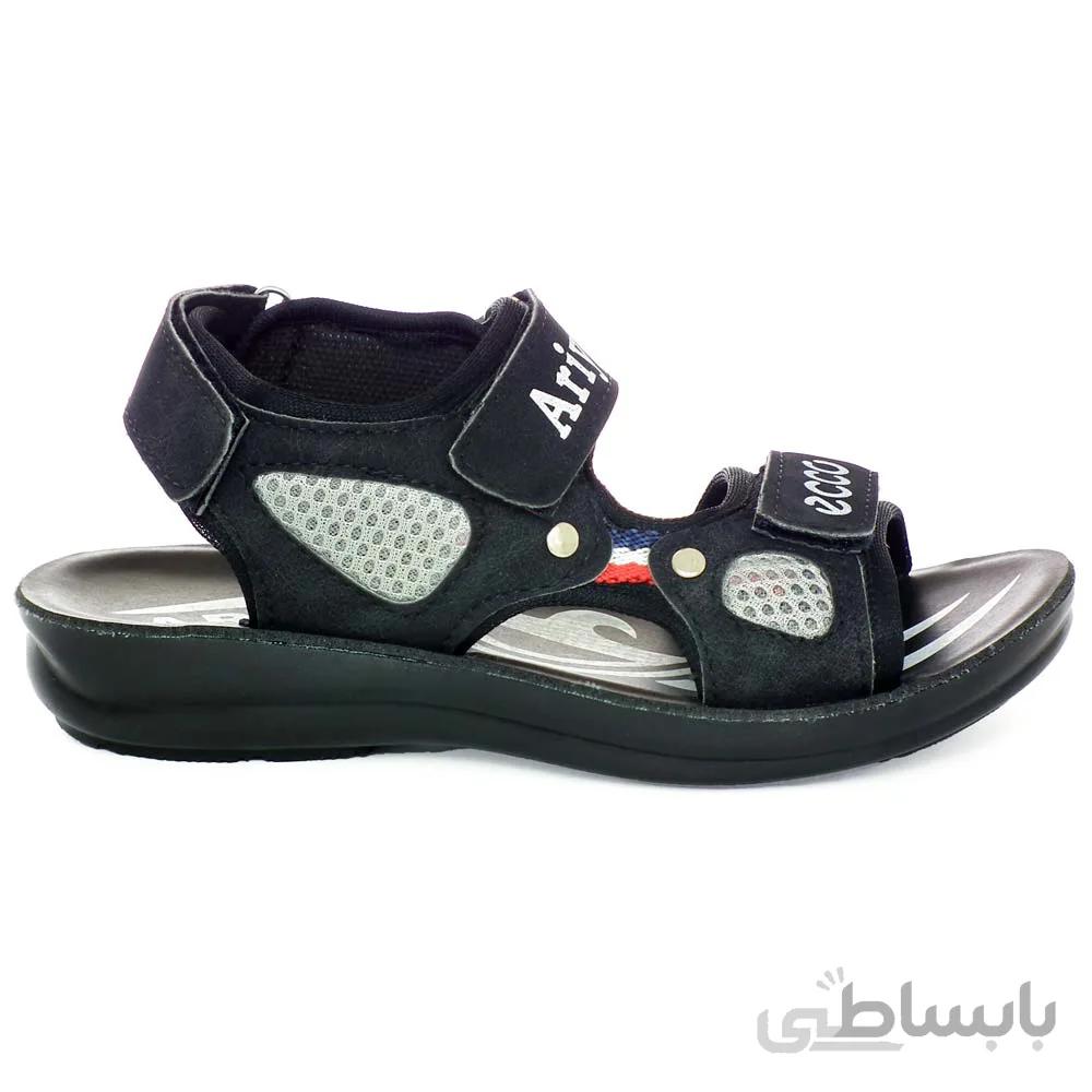 صندل پسرانه مدل ARIYA مشکی