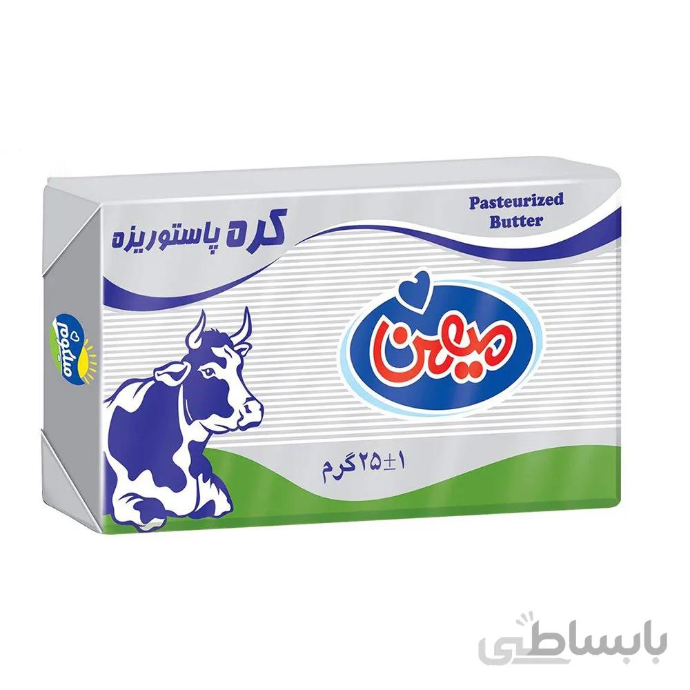 کره پاستوریزه 25 گرمی لفاف میهن