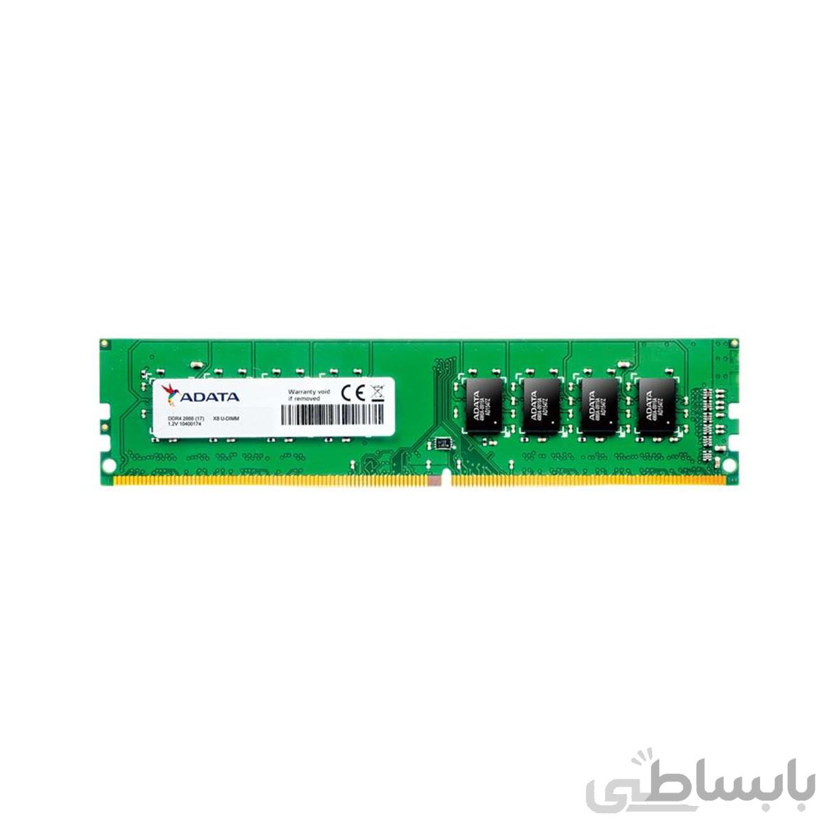 رم دسکتاپ ای دیتا ظرفیت 4 گیگابایت ADATA DDR4 2666MHz
