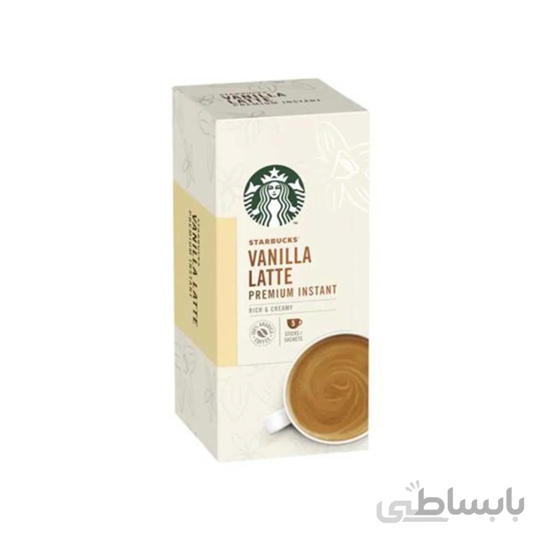 قهوه فوری وانیلا لاته استارباکس 107 گرمی Starbucks