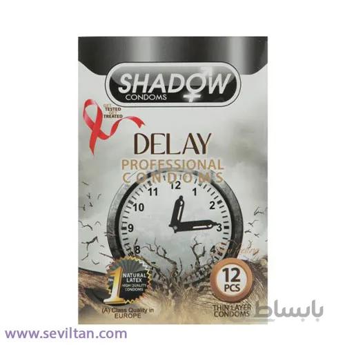 کاندوم شادو مدل Delay بسته ۱۲ عددی ا قیمت کاندوم شادو مدل Delay بسته ۱۲ عددی به شرط خرید تیمی