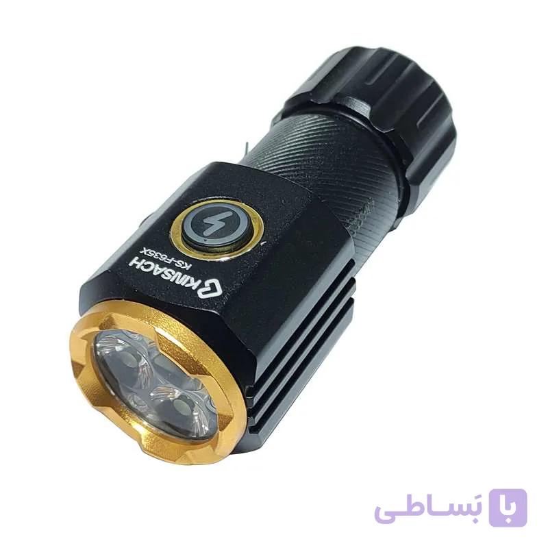 چراغ قوه دستی  کینساج مدل مینی کد KS-F635X — تصویر 1