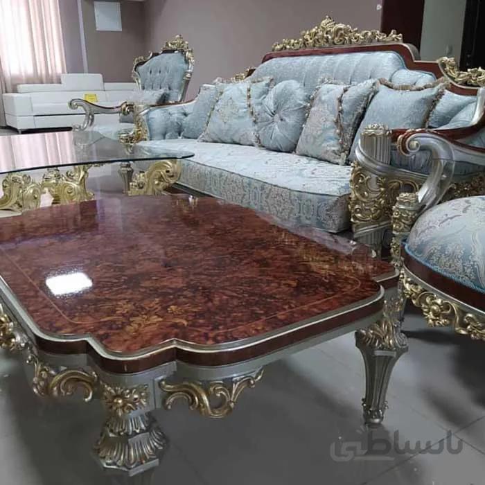 مبل کلاسیک 9 نفره مدل گلایل