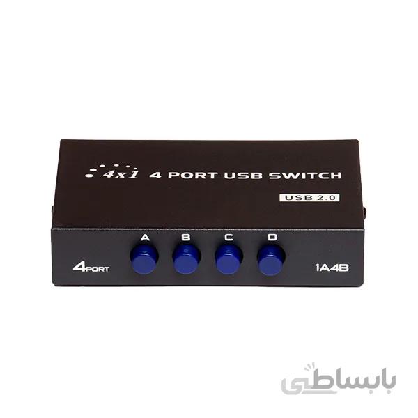 سوئیچ 4 به 1 USB پرینتر مدل 1A4B