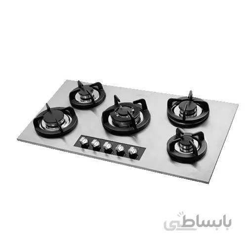 اجاق گاز صفحه ای اخوان 5 شعله مدل G131-HE ا AKHAVAN G131-HE GAS STOVE