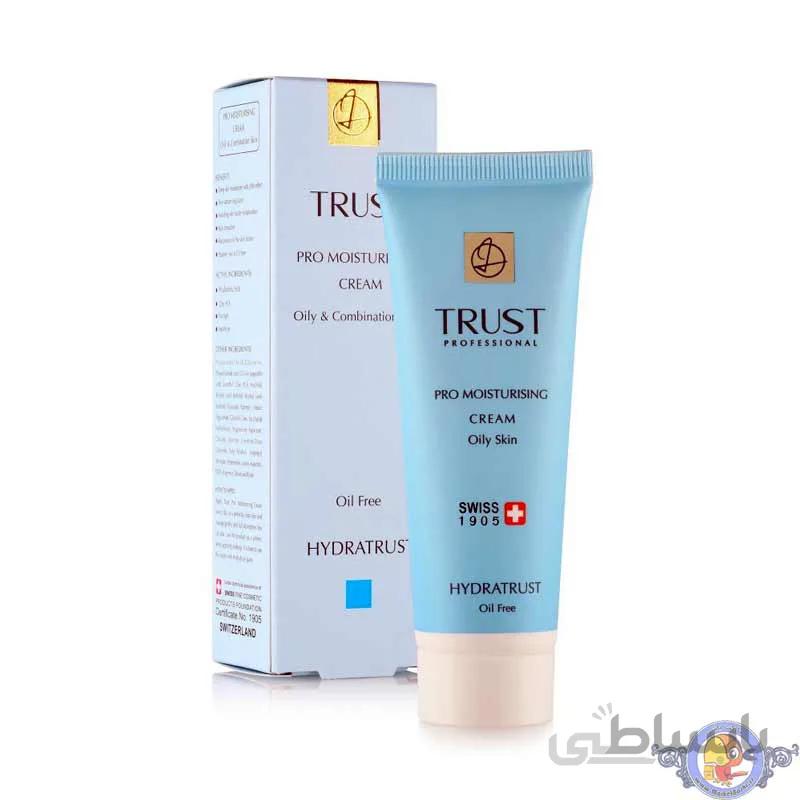 کرم آبرسان پوست چرب و مختلط تراست کد 314287