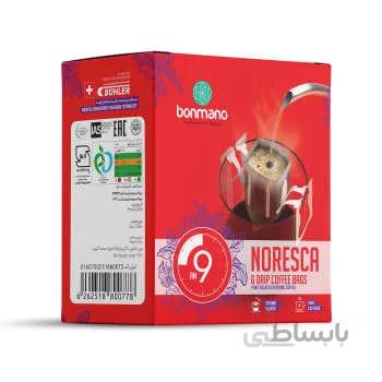 قهوه چکه ای پرکافیین نورسکا بن مانو 6 عددی