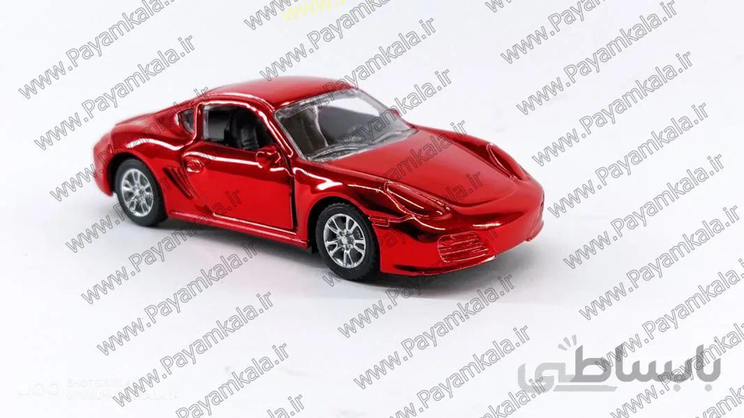 ماشین مینیاتوری دربازشو مدل پورشه (MINIAUTO 9949-24) قرمز