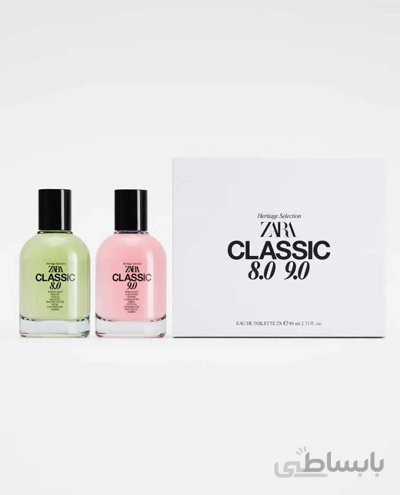پک کلاسیک 8 و 9 CLASSIC 8+ CLASSIC 9  ( 80 میلی لیتر + 80 میلی لیتر )