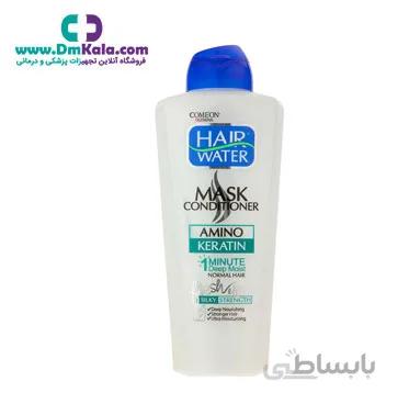 ماسک مو کراتین هیرواتر مناسب موهای معمولی و کمی چرب کامان ا Comeon Hairwater creatine hair mask is suitable for normal and oily hair