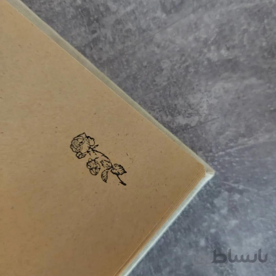 مهر طرح گل رز کوچک