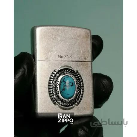 فندک اصل زیپو مدل 6602680 | سنگ فیروزه