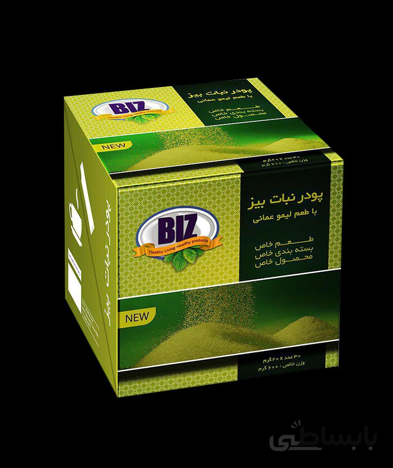 پودر نبات لیموعمانی دکتر بیز (بسته 30 عددی)