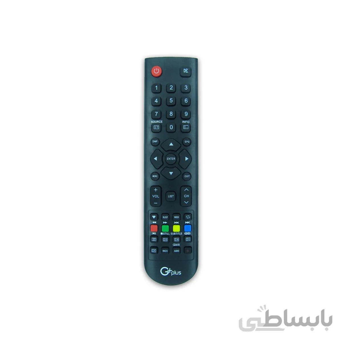 کنترل تلویزیون ال ای دی LED جی پلاس G+PLUS مدل ته گرد