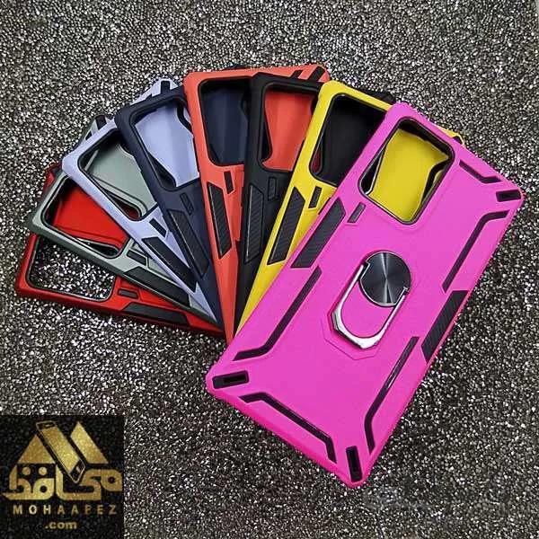 قاب ضد ضربه سامسونگ galaxy note 20 ultra هولدر دار کد sa408