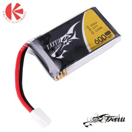 باتری لیتیوم پلیمر Tattu 25C 1S1P 600mah