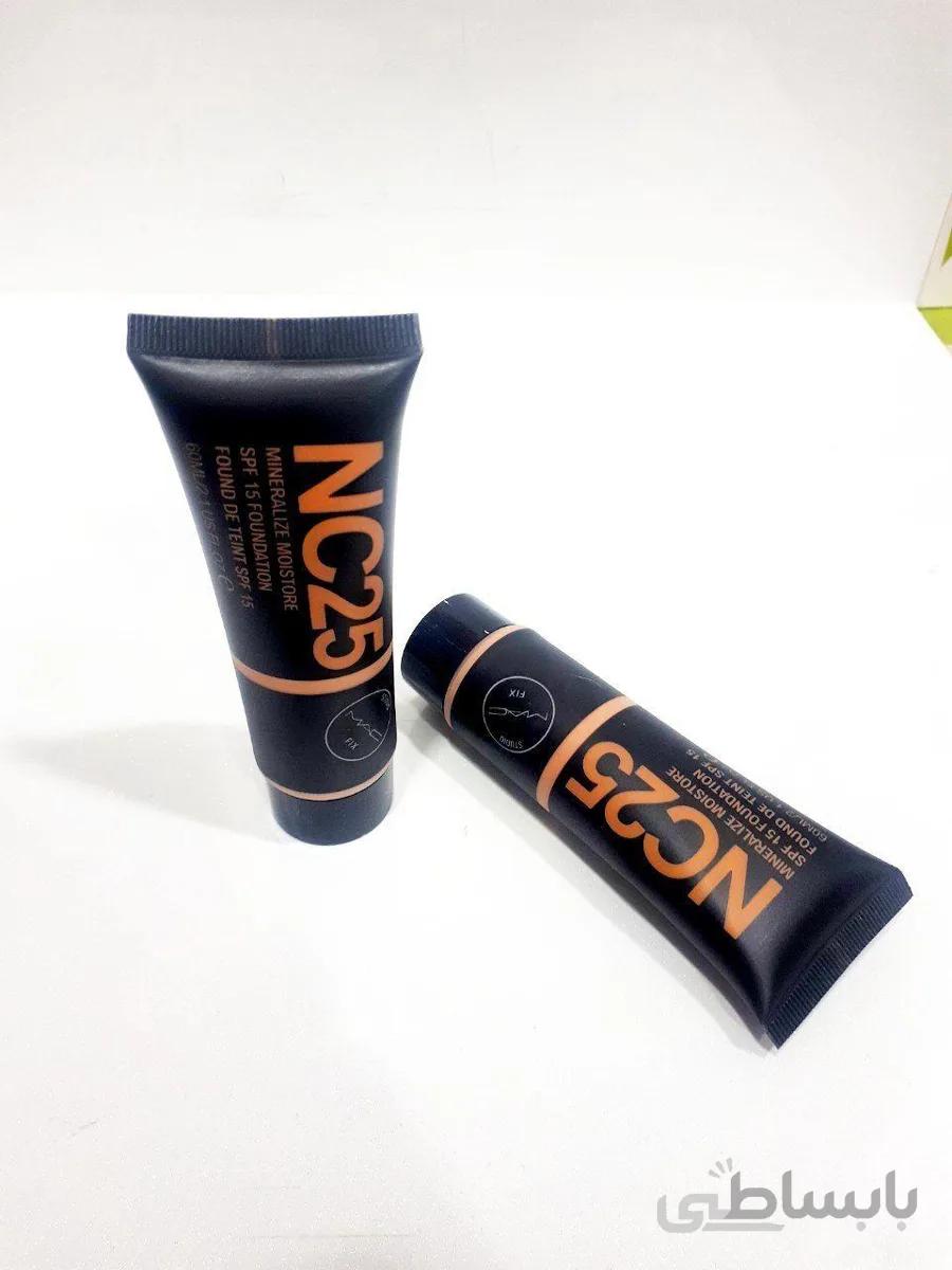 کرم پودر تیوپی مک شماره NC25