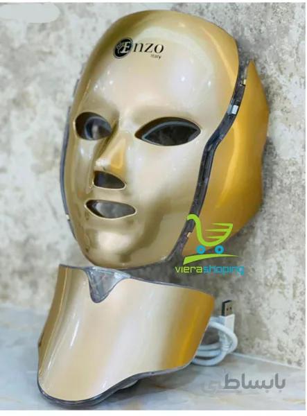 ماسک نقابیLٍٍٍٍٍٍٍED MASK صورت انزو LED facial maskn Enzo Italy