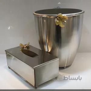 سطل و دستمال پروانه