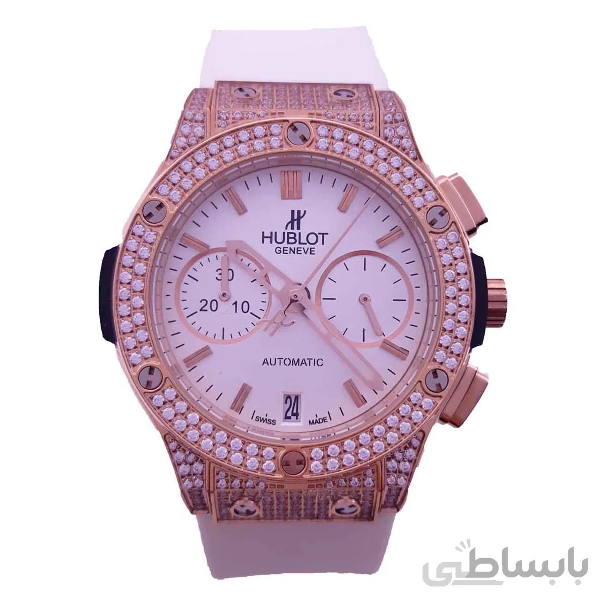 ساعت مچی زنانه هابلوت مدل Hublot Classic Diamonds 14526C