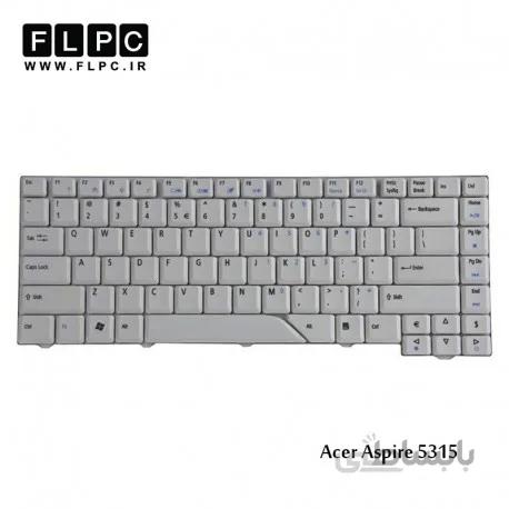 کیبورد لپ تاپ ایسر 5315 سفید Acer Aspire 5315 Laptop Keyboard