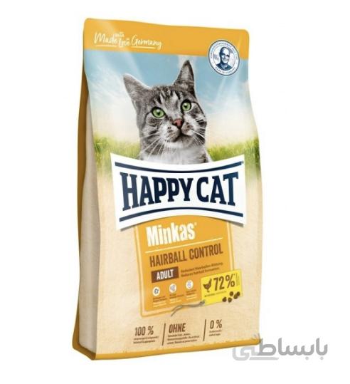 غذا خشک هپی کت hairball control (فله)
