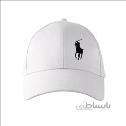 کلاه کتان سفید پولو polo