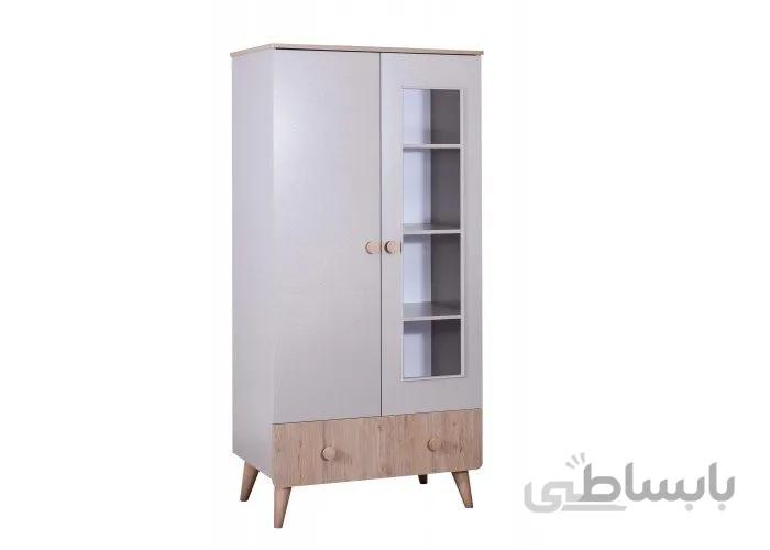 کمد ویترین دار لیوا کلرادو طوسی