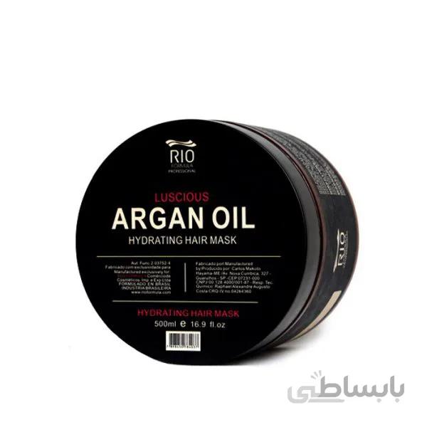 ماسک مو روغن آرگان ریو فورمولا ا Rio Argan Oil Hydrating Hair Mask