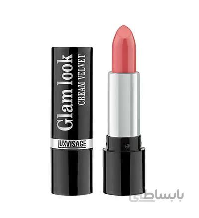 رژلب جامد چرب گلم لوک لاکس ویساژ ۳۲۲ / Luxvisage Lipstick Glam Look Cream Velvet