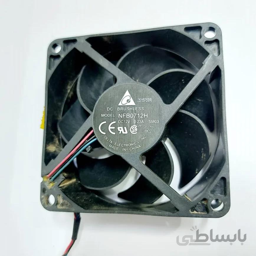 فن مربعی 70*70*25 میلیمتر 12 ولت 0.23 آمپر PROMETHEAN PRM-35 ویدئو پروژکتور