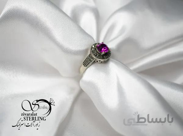 انگشتر نقره زنانه کد: 5331
