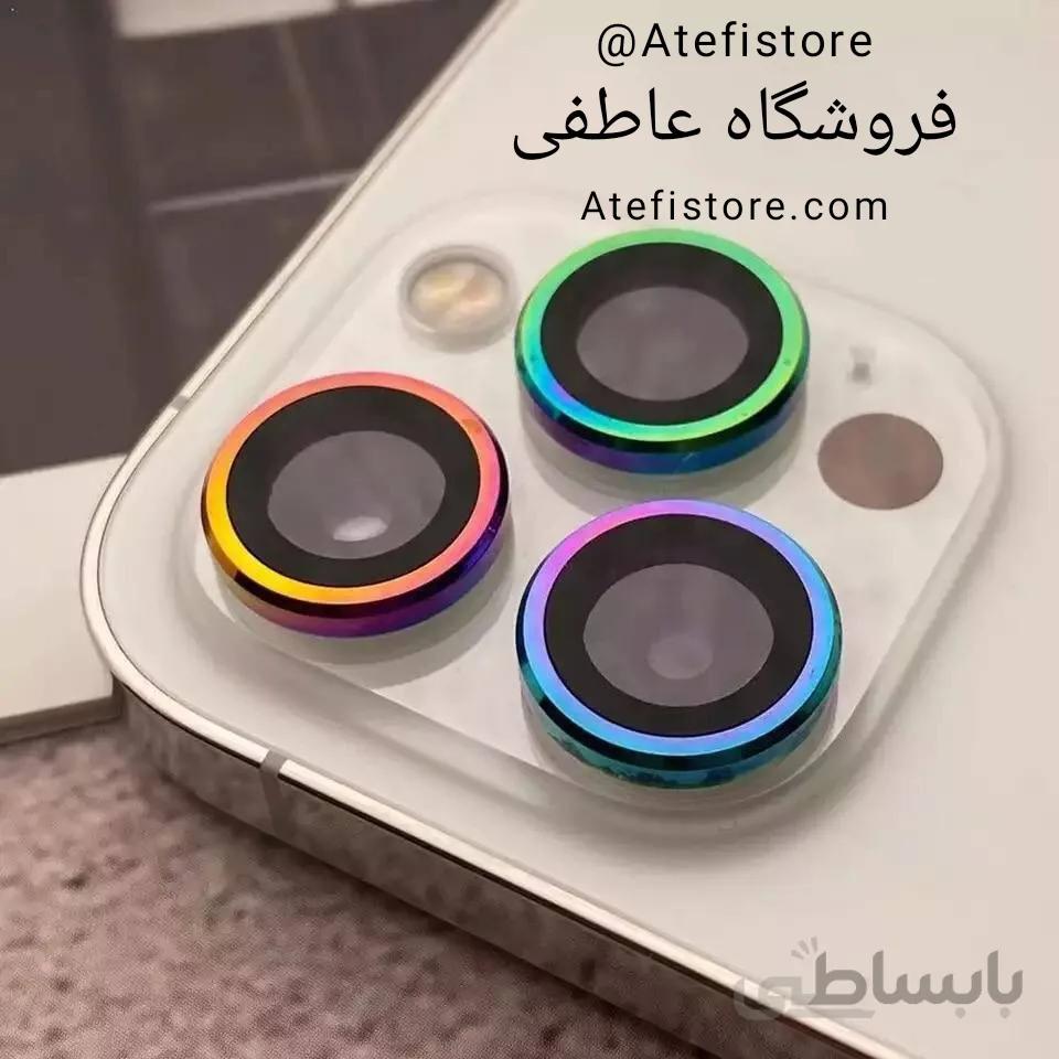محافظ دوربین رینگی ایفون هفت رنگ