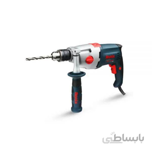 دریل 13 میلی متری گیربکسی سه نظام آچاری 1050 وات – مدل 2220 (با کیف BMC)