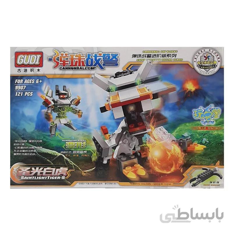 لگو طرح ربات GUDI کد 9907 با 121 تکه
