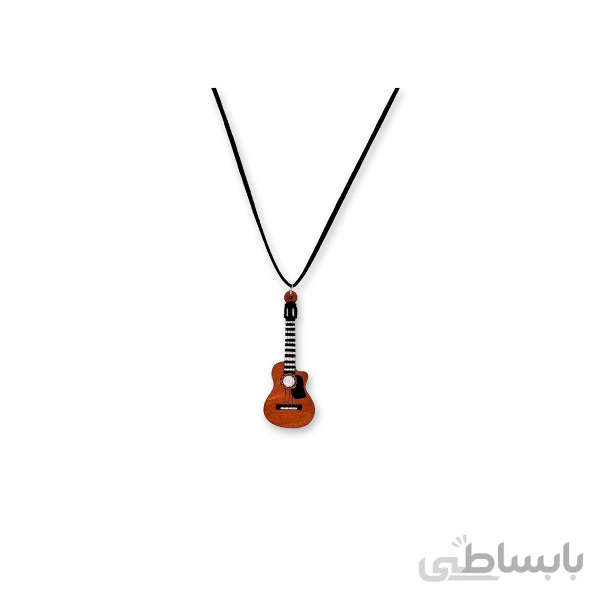 گردنبند طرح گیتار کد H71