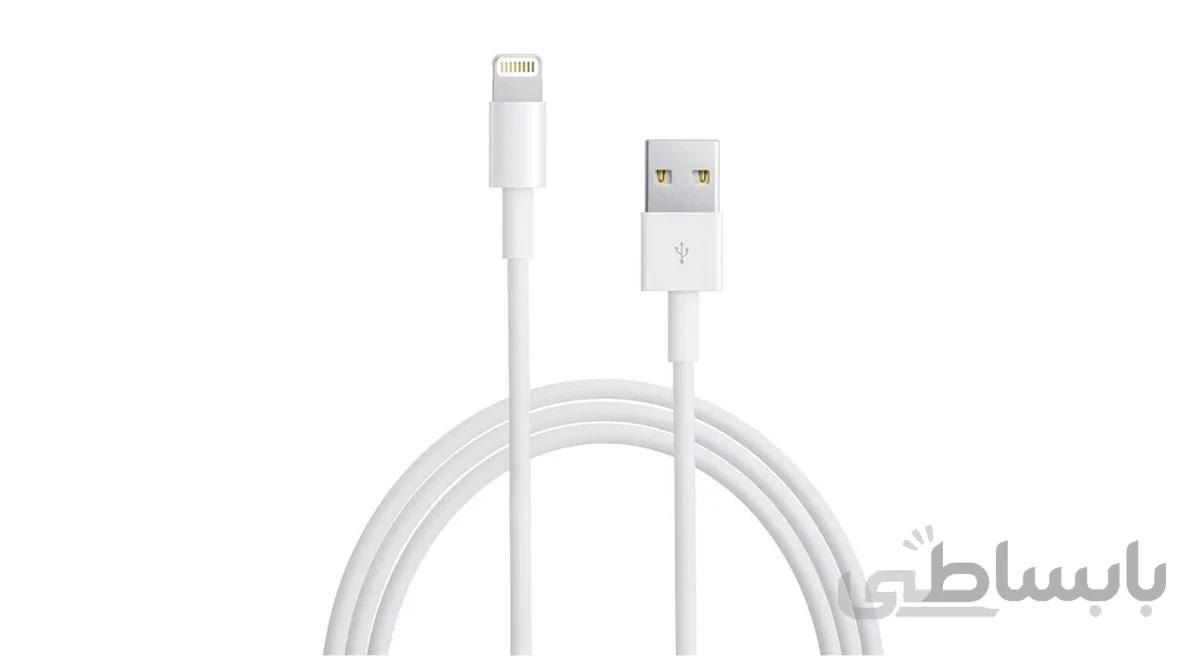کابل تبدیل USB به لایتنینگ اپل مدل MD818 طول 1 متر اصلی