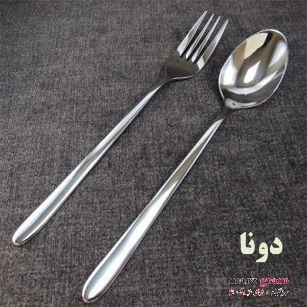 ست قاشق و چنگال 12 پارچه یونیک