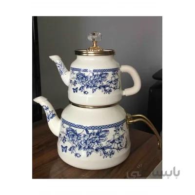 ست کتری و قوری Miss Betty مدل Mavi Çiçek