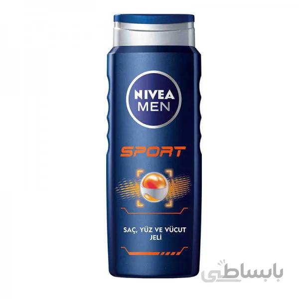 شامپو سر و بدن نیوآ مدل SPORT حجم 500 میل NIVEA