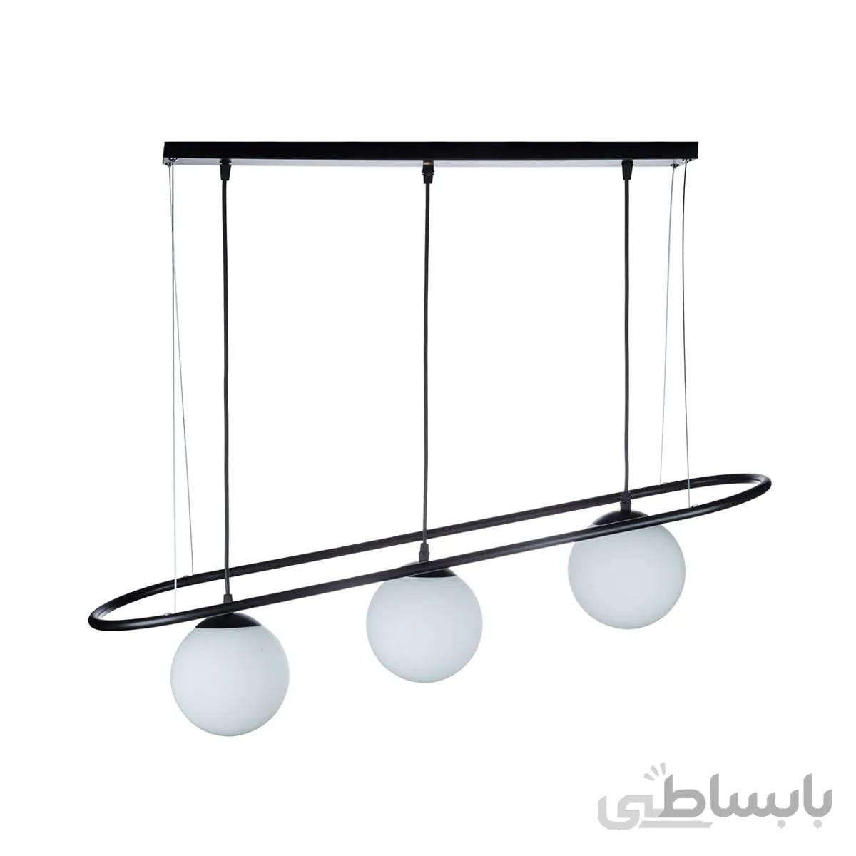 لوستر سه شعله سری A810/3b-wt