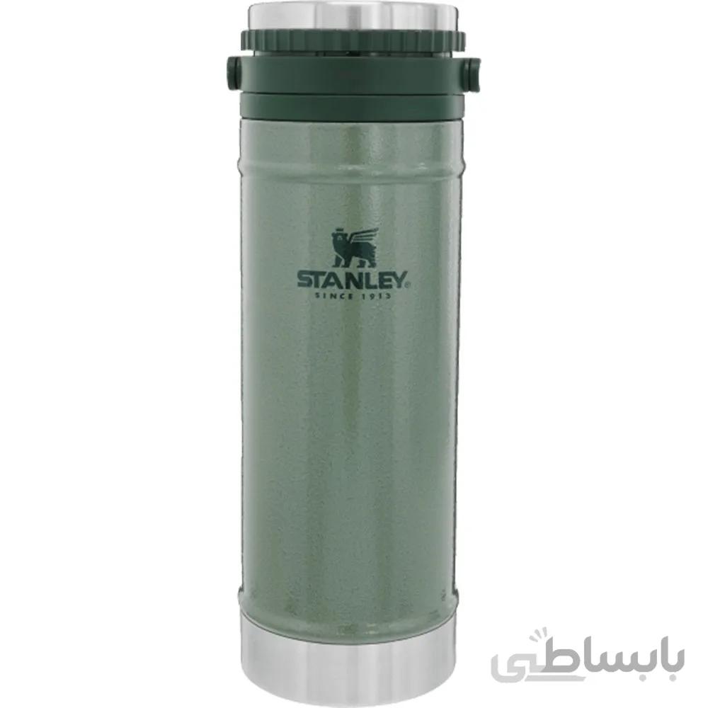 فرنچ پرس،قهوه ساز، ماگ و فلاسک کوهنوردی 500 میلی لیتر استنلی Stanely French Press 0.47L