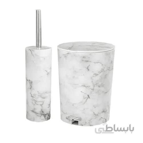 سطل و فرچه ماربل لیمون ا -