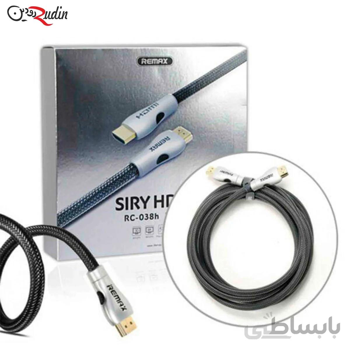 کابل انتقال تصویر HDMI مدل Remax RC 038h