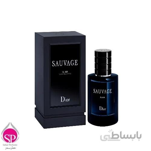 dior دیور ساویج الکسیر اکترینت د پرفیوم 60 میل Dior Sauvage Elixir Extrait de Parfum 60ml