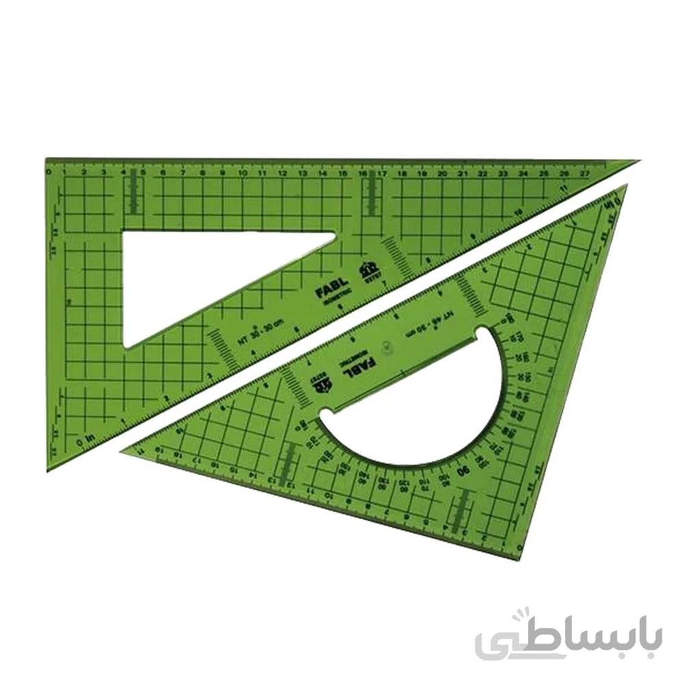ست گونیا 30 درجه و 45 درجه فابل