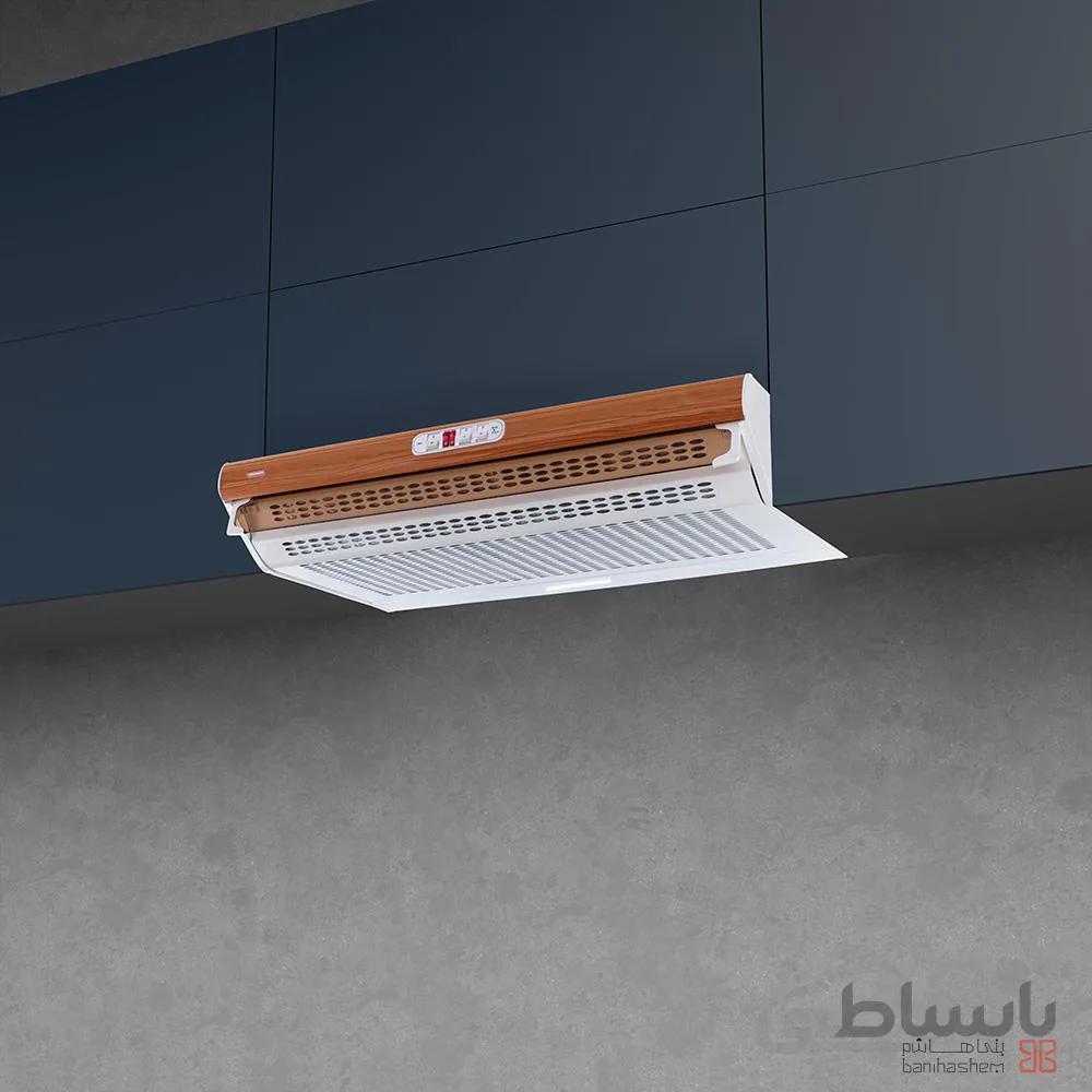 هود کن دو موتوره مدل2000 (طرح چوب) – 80 سانتی