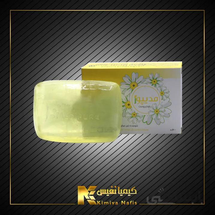 شوینده غیرصابونی جامد شفاف روشن کننده مدیپور