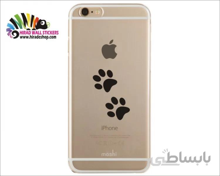 استیکر موبایل رد پا کد h2545