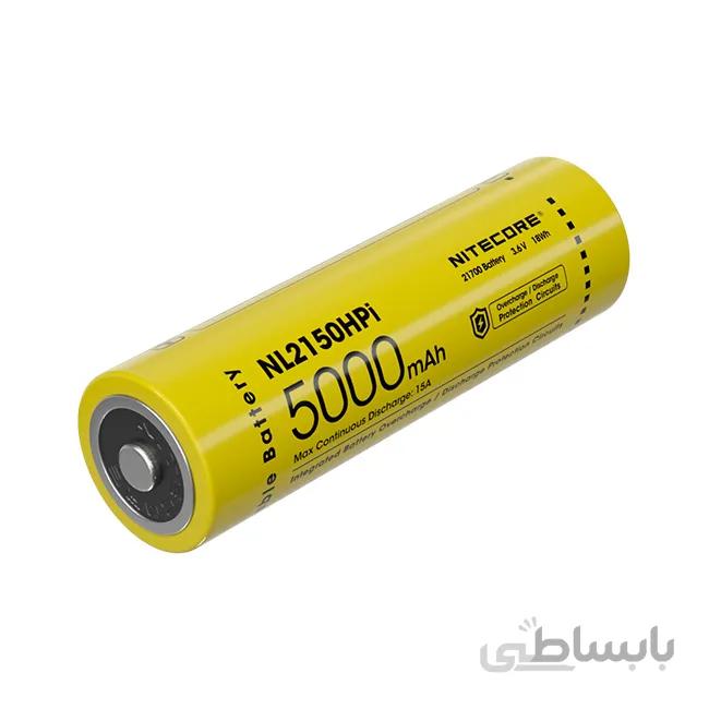 باتری لیتیوم یون NL2150HPi نایتکر 5000 میلی آمپر 21700